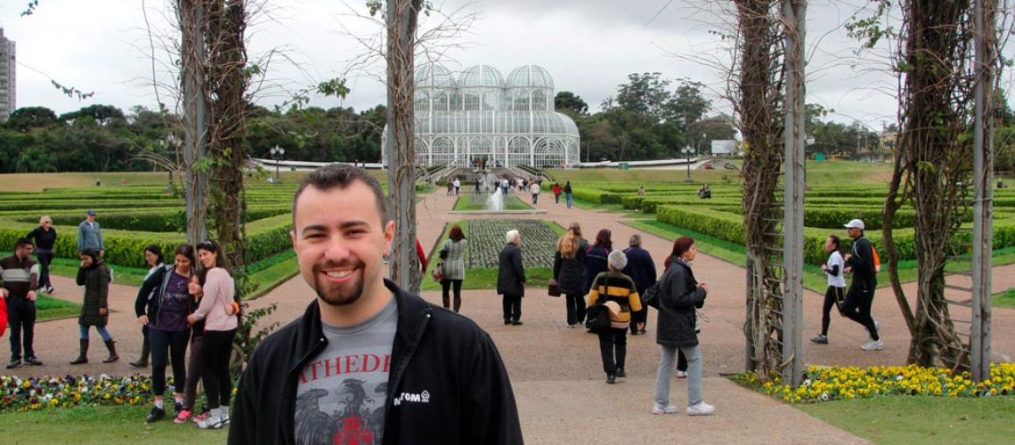 Jardim Botânico de Curitiba além da estufa de vidro