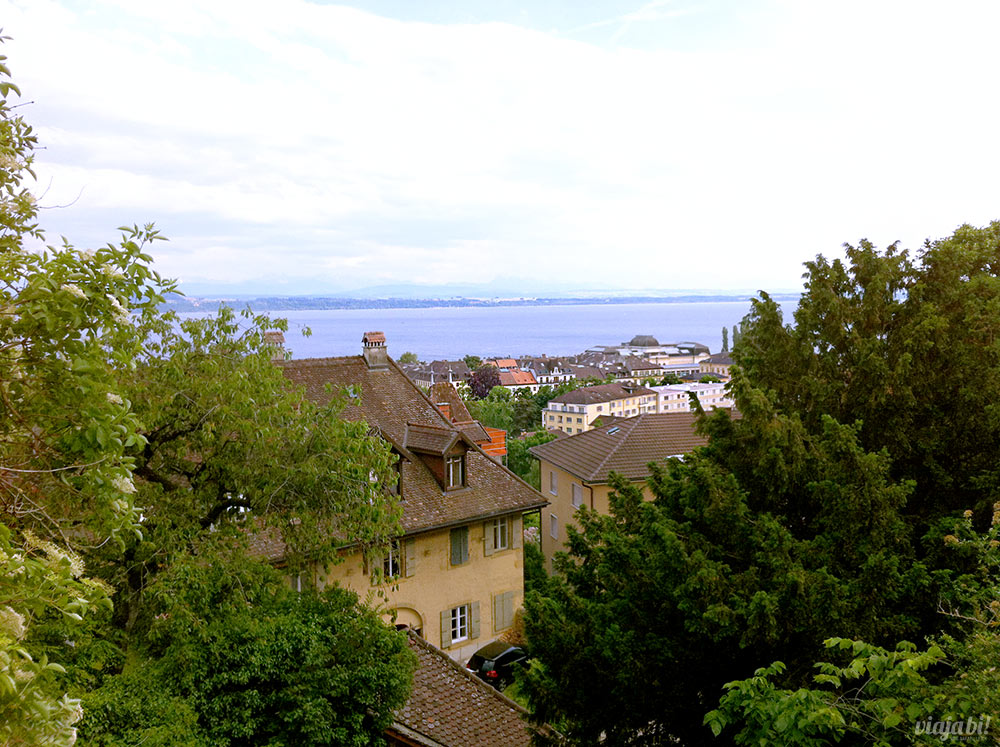 Perrengue na Suíça: vista linda da festa de família em Neuchâtel
