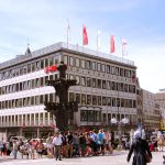 Colônia a pé: escritório de turismo da cidade