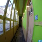 Hostel em Santiago: Corredores do Happy House Hostel