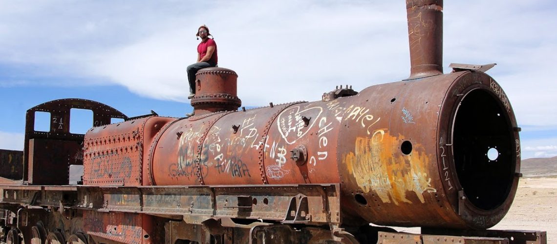 Cemitério de Trens de Uyuni, cenário perfeito pra fotografar