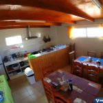 Hostel em San Pedro de Atacama: área do café da manhã no Hostel Campo Base