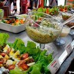 Roteiro Polonês em Curitiba: saladinhas no restaurante Nova Polska