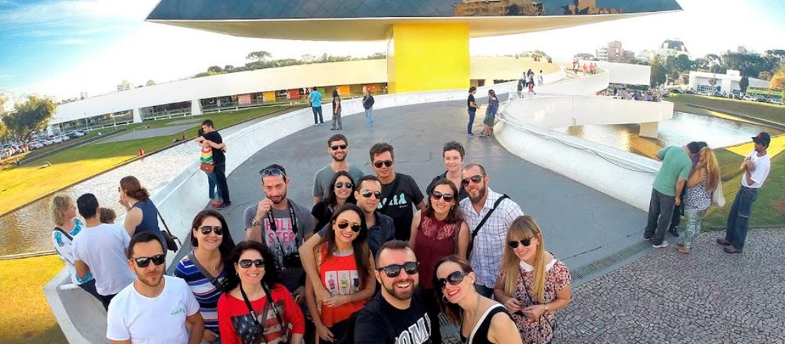 Conhecendo Curitiba com blogueiros de viagem no Curitiblogando