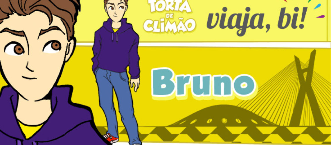 Bruno (protagonista do Torta de Climão) e São Paulo gay