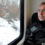 Mochilão na Europa: viajando no trem de Nellmersbach a caminho de Stuttgart