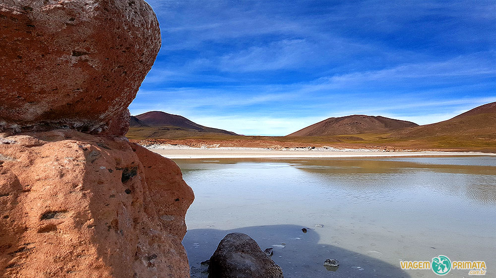 As Piedras Rojas, da região do Deserto do Atacama, tem formação vulcânica