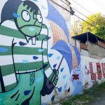 Bike em SP: Graffiti em beco na Vila Mariana
