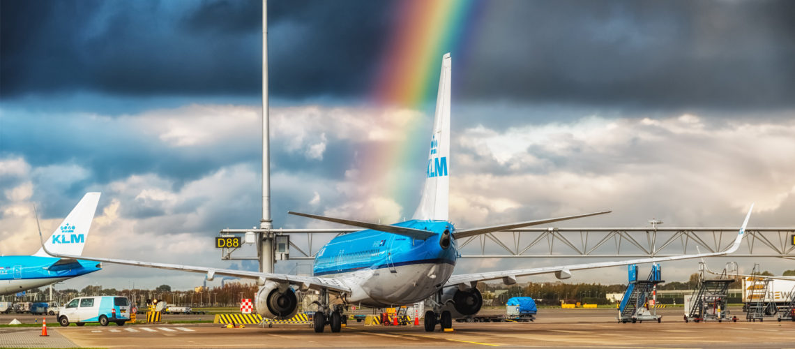 KLM dá desconto em passagem aérea para destinos gay friendly