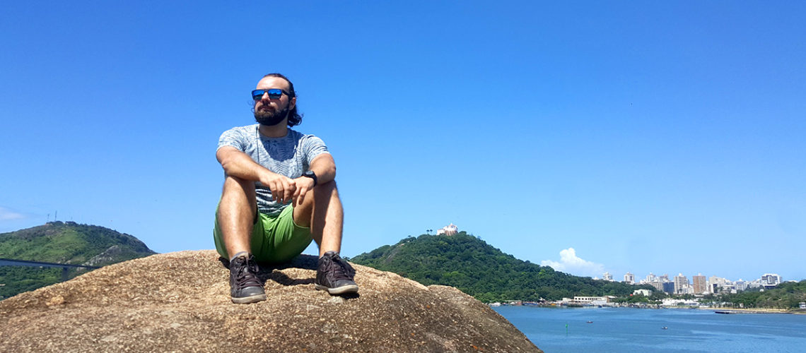 Deixei Vila Velha rumo à Vitória