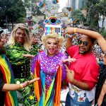 AsBee, grupo musical do Rio de Janeiro com a Tchaka na Parada LGBT SP 2018