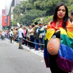 Tem gente curtindo a Parada LGBT SP 2018 mesmo antes de nascer