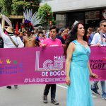 Abertura da Marcha LGBT Bogotá