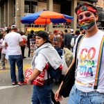 Procolombia, órgão de turismo da Colômbia, esteve presente na Marcha LGBT Bogotá de cara pintada