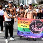 Os clubes de pegação também estiveram na Marcha LGBT Bogotá