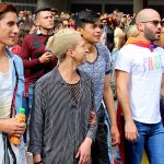 Público da Marcha LGBT Bogotá