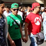 Luigi e Mario Bros. também marcharam na Marcha LGBT Bogotá