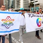 Faixas religiosas apoiam a Marcha LGBT Bogotá