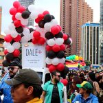 Outro carro de som da Marcha LGBT Bogotá