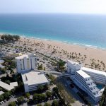 Vista aérea do B Ocean Resort, em Fort Lauderdale - Foto: Divulgação