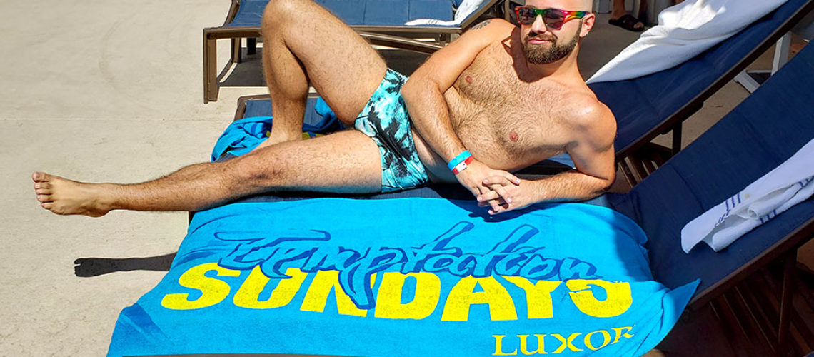 Pool party gay em Las Vegas provoca tentações aos domingos 🔥