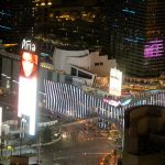Passeio de helicóptero em Las Vegas: hotel Aria visto de cima