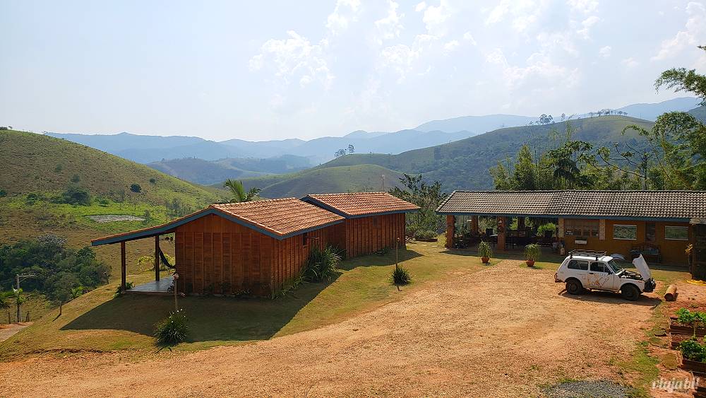 Turismo de isolamento: vista da Capim Limão, pousada em Monteiro Lobato (SP)