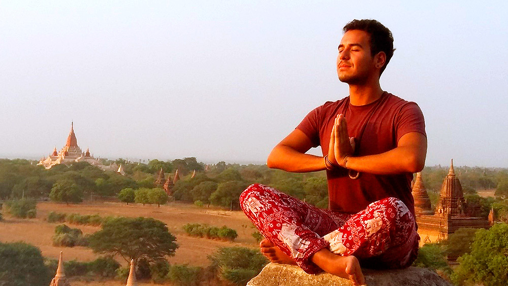 Viagem e conexão: meditação é um caminho pro despertar, em Bagan, Myanmar - Foto: Flávio Santos