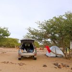 Aba-Huab Campsite, em Damaraland, Namíbia, perto de Twyfelfontein