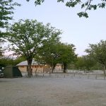 Halali Camping Site, no Etosha National Park, na Namíbia