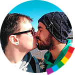 Lucas Caparroz e Vitor Garcia (LGBT Trip)