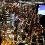 Voo de helicóptero em Nova York: celulares a postos