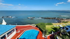 Vista para o mar, do quarto do Clube Hotel Casapueblo - Imagem: Rafael Leick