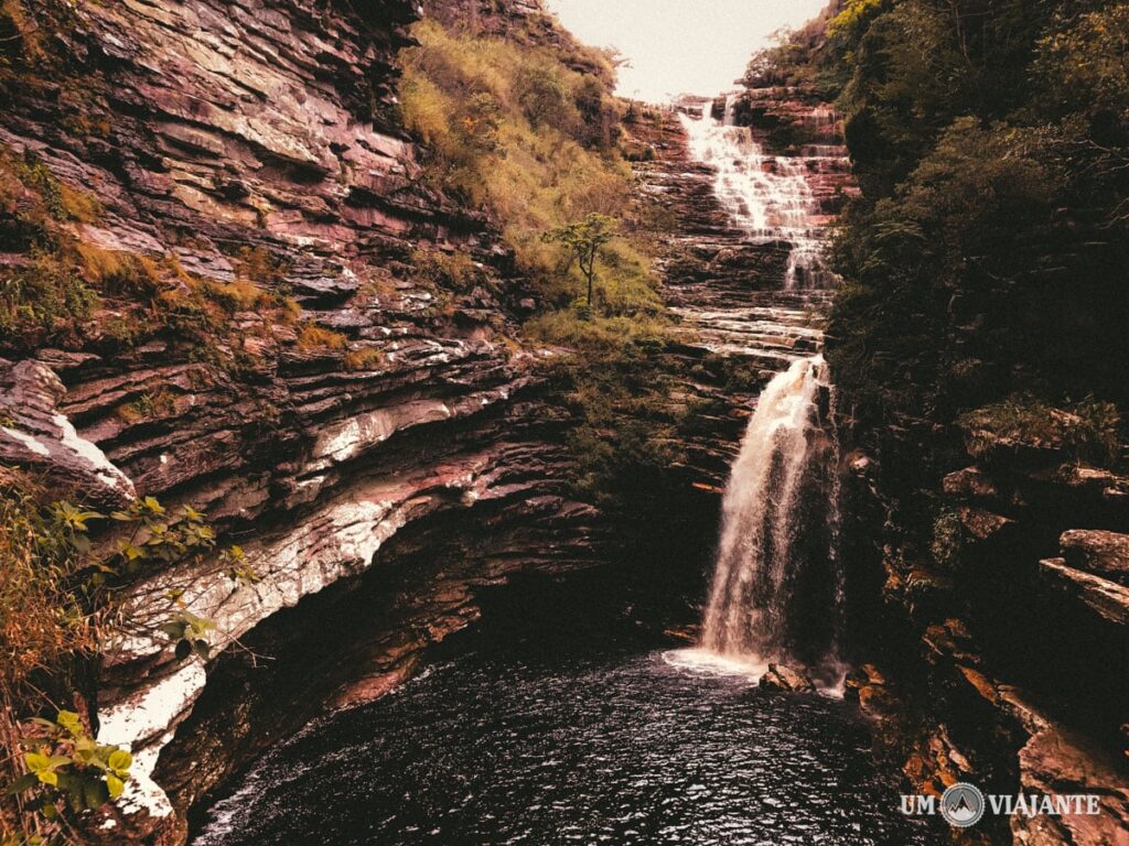 Cachoeira do Sossego, na Chapada Diamantina - Foto: Robson Franzói/Um Viajante
